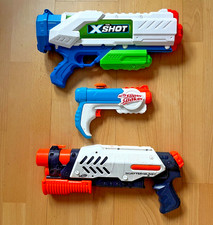 3er Set Nerf & XShot Wasserpistolen – Super Soaker & Scatter Blast