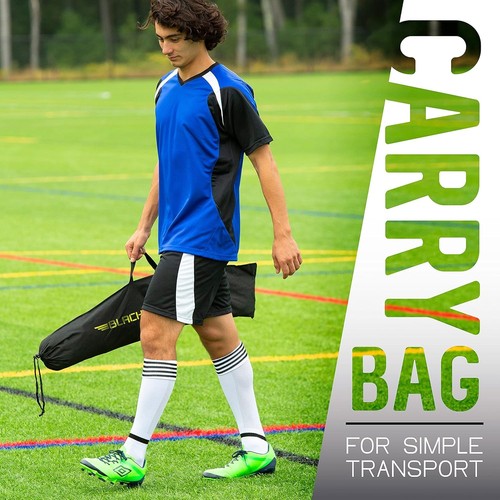 Franklin Sports Portable Soccer Goal Pop Up Net Indoor Outdoor Folding 12 x 6 ft - 第 3/9 張圖片