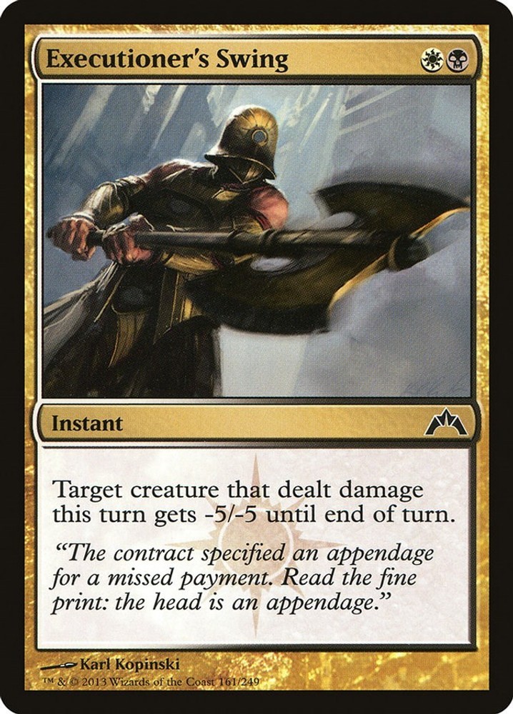 MP - Executioner's Swing GTC - 161 Gatecrash