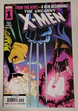 UNCANNY X-MEN #1 04/2025 NM-/VF+ DAVID MARQUEZ 3RD PRINTING MARVEL COMICS