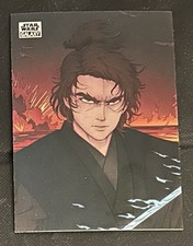 2025 Topps Chrome Star Wars Galaxy Duel on Mustafar #DOM-14 Underestimate Power