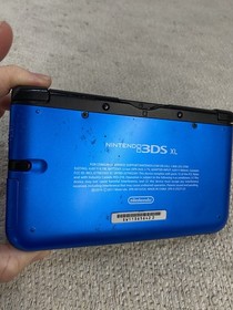 Nintendo 3DS XL Console Blue Handheld SPR-001 W/ Charger - NO JOYSTICK