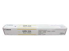 GENUINE CANON GPR-53L 1393C003 YELLOW TONER GENUINE PARTS