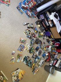 LEGO collection, instructions, no boxes, mostly fully built, sell all or some