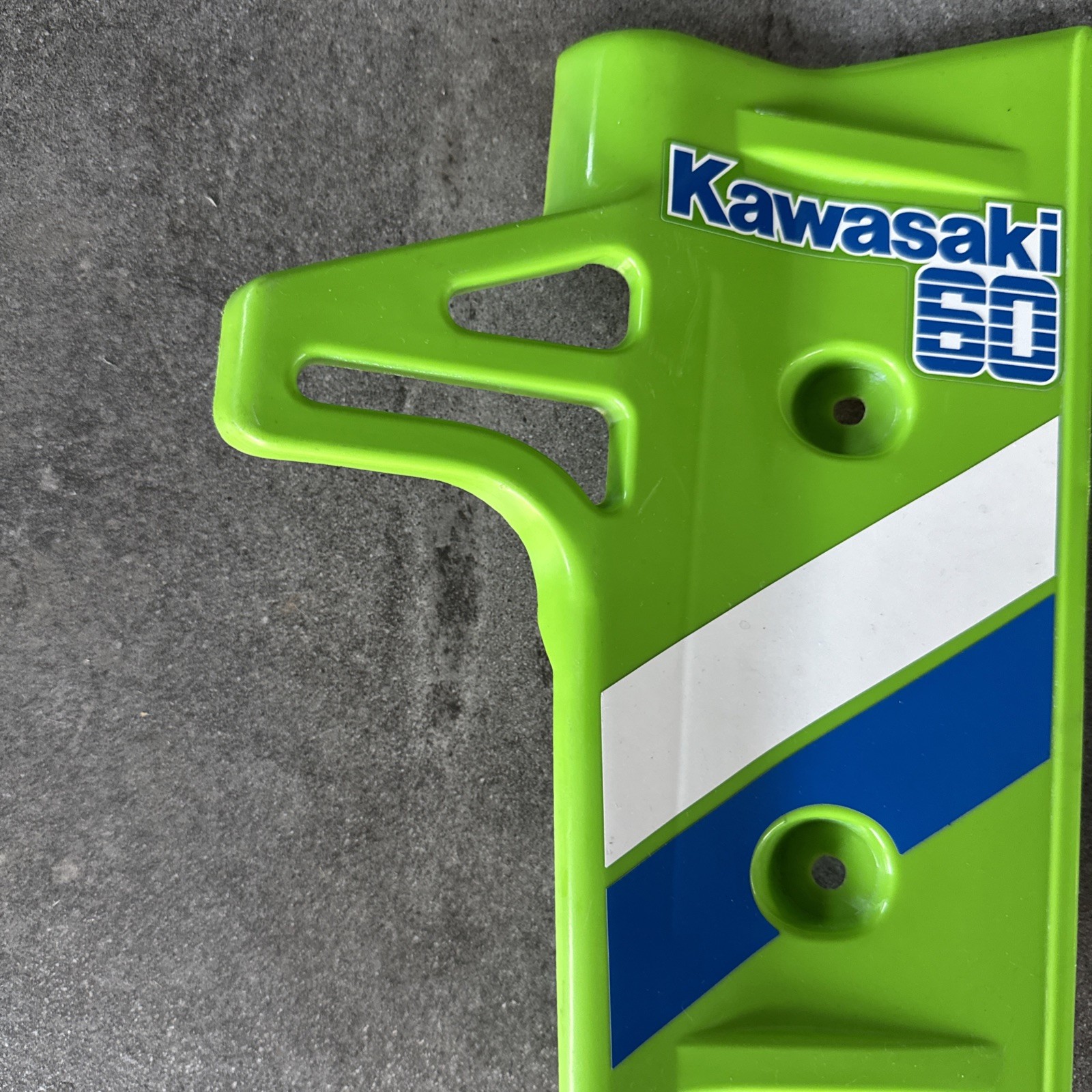 Kawasaki 1987 KX60 NOS OEM Radiator Shroud / Shroud / Vintage Mini / #49089-1056