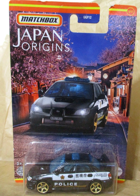 #ad #ad Matchbox Japan Origins series Subaru Impreza WRX Police Car 1 64 Diecast $8.00