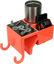 The 4N1 Bucket Truck Tool Organizer with Magnet, Bucket Hooks, Cup Holder and...