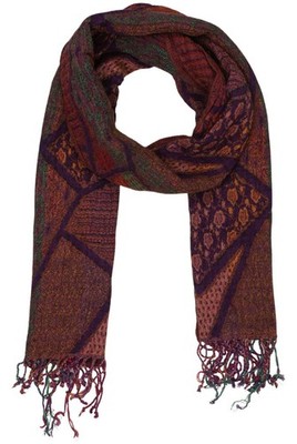 Codello Schal Damen Tuch Strickschal Loop Wolle Mehrfarbig #n47ehx9