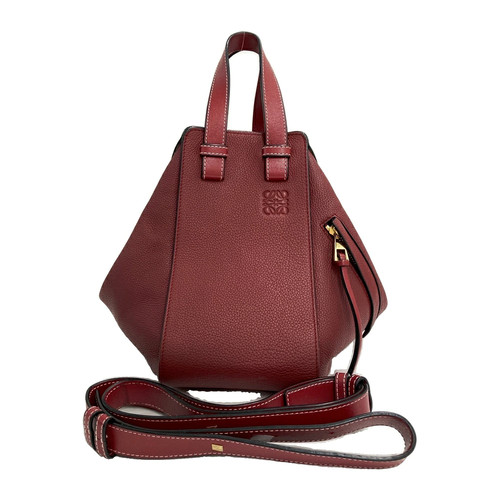 LOEWE Hammock Bag 2Way Shoulder Handbag Red