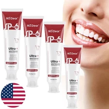 4pcs Super Probiotic SP-6 Toothpaste, Probiotics Bright White Toothpaste USA