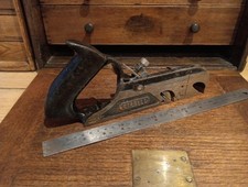 VINTAGE STANLEY NUMBER 78 FLAT BED TWIN BLADE WOOD PLANE USED 