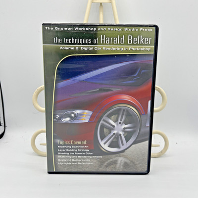 The Techniques of Harald Belker Vol. 2 Digital Car Rendering Gnomon DVD