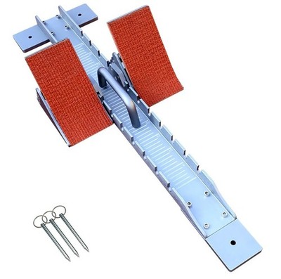35in High-Level Starting Blocks Aircraft Grade Aluminum Running Track Blocks NEW