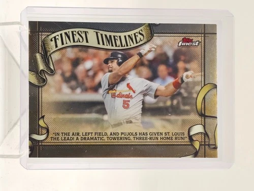 2026 Topps Finest Albert Pujols Base (RAW)