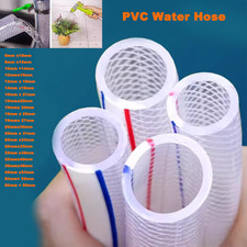 PVC Water Hose Flexible Braided Hydrophonics Tubing Fiber Reinforced Tube