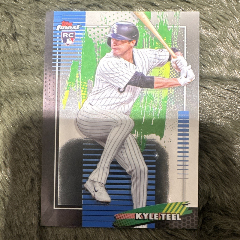 Topps Finest 2026 #54 Kyle Teel RC Chicago White Sox Baseball MLB Card