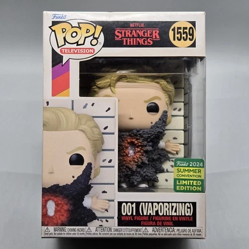 001 Vaporizing #1559 ~ Funko Pop Television Netflix Stranger Things in Protector