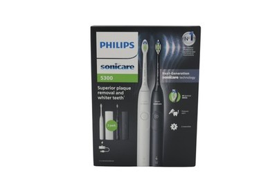 Philips HX7109/01 Sonicare 5300 elektr. Zahnbürste Doppelpack schwarz/weiß