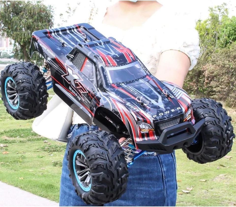 RC Cars Fast 80 Km/h Brush Motor für Erwachsene, 1/10 4WD 2.4G All Terrain RC Offroad - Bild 2 von 4