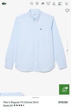 Brand NEW - Lacoste Men Oxford Shirt