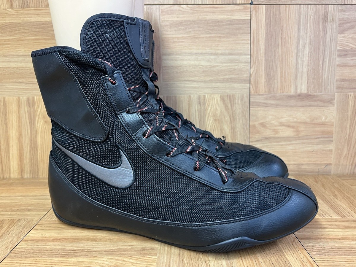 NIKE machomai２　ボクシングシューズ/ブラック RARE Sz 14 - Nike Machomai 2 SE SAMPLE Olympic Mid Boxing Shoes