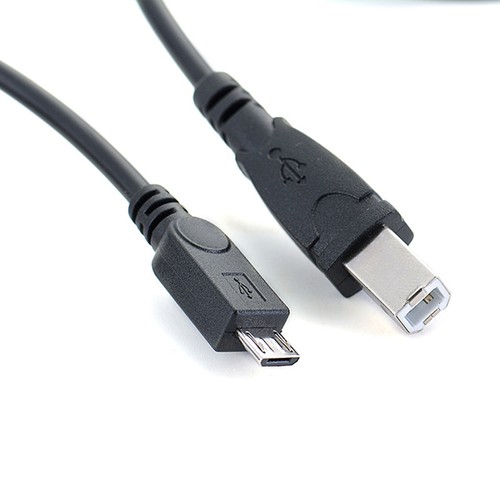3.2ft Micro USB Male To USB B Type Male Data OTG Cable For Tablet Printer *u _pu - Picture 2 of 7