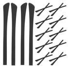  12 Pairs Anti-Rutsch-Hülle Für Brillen Überzug Brillenbügel Brillen-Ohrstöpsel