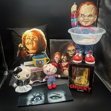 Child  s Play Chucky Doll Breakout PVC Diorama Statue  Chucky Bundle Candy Dish