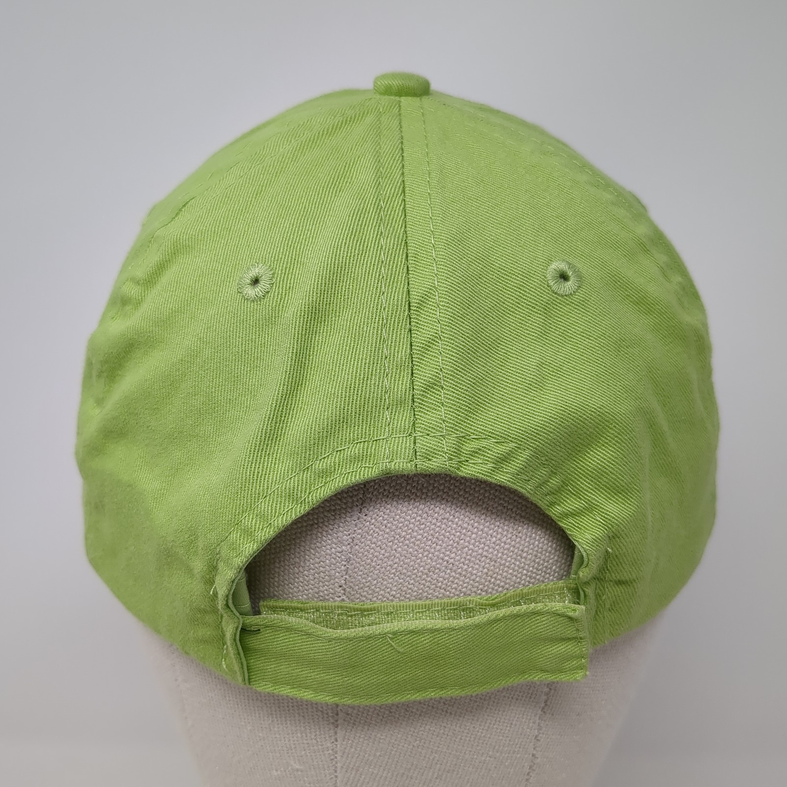 Initial Q Strapback Baseball Cap Green One Size A… - image 6