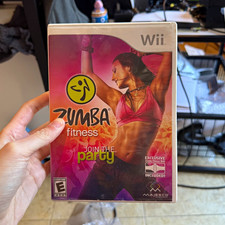Zumba Fitness: Join the Party Nintendo Wii 2010 Complete In Box 