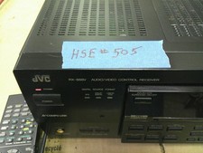 JVC RX-888V AUDIO/VIDEO CONTROL RECEIVER WITH REMOTE