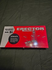 A.C. Gilbert Erector Set No. 5 1/2 Motorized Set Early 1957