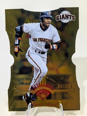 1997 Leaf Fractal Matrix Barry Bonds #65 Gold Die-cut /100 Z-axis GZ SF Giants