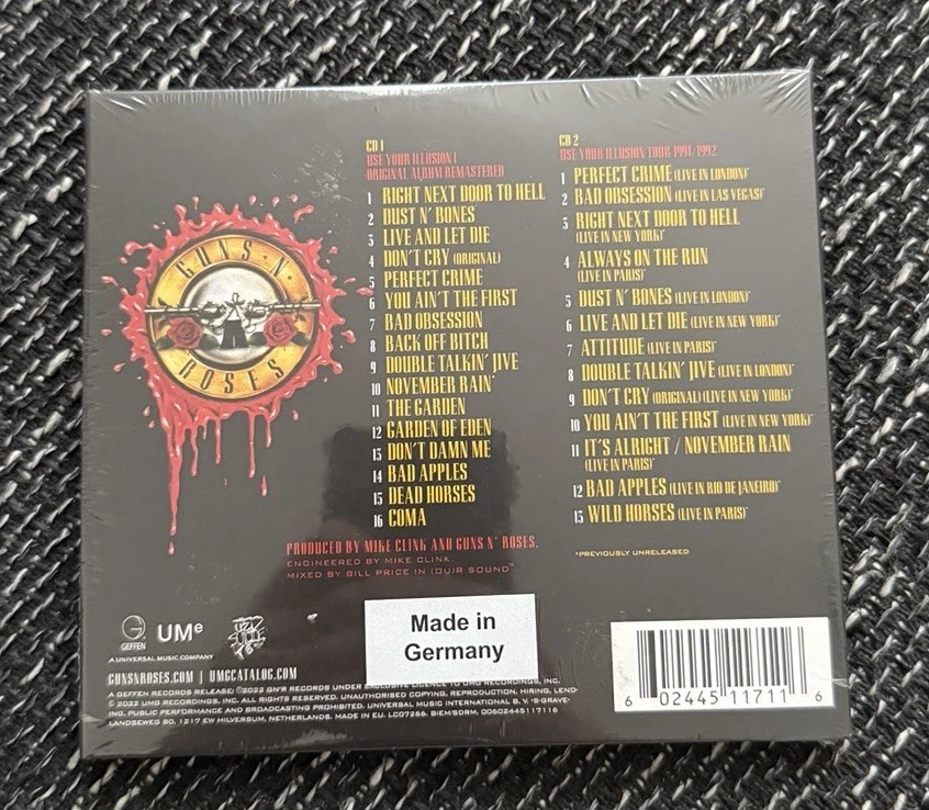 CD Guns N' Roses - Use Your Illusion l (Deluxe 2 CD Collection) - Bild 2 von 2