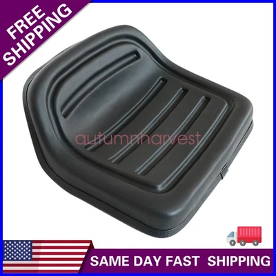 SOILLAR Replacement Low Back Riding Mower Seat Fits Cub Cadet Craftsman John Deere Toro