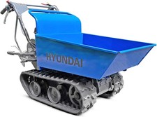 Hyundai 196cc Petrol Tracked Mini Dumper 300kg Payload Power Barrow