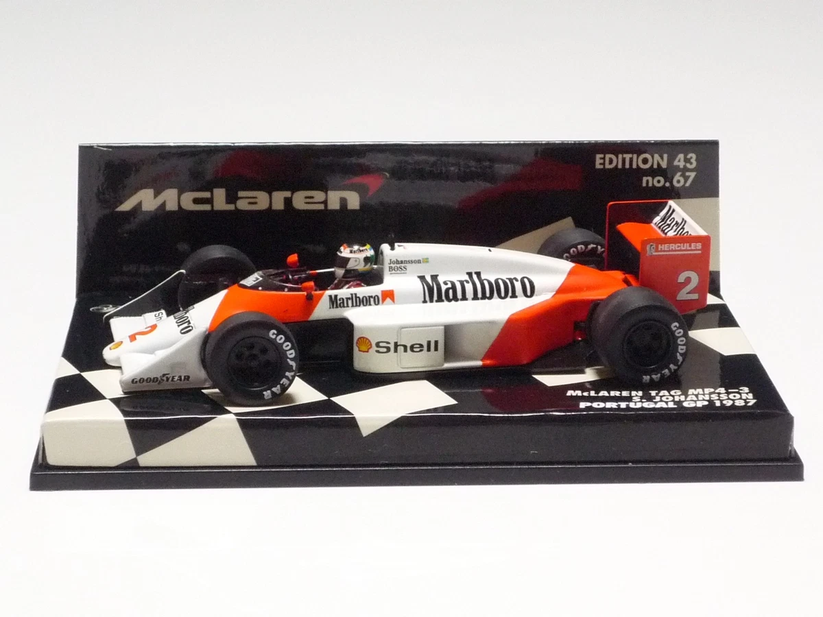 MINICHAMPS 1:43 Diecast Formula 1 Cars 1987 Vehicle Year for sale
