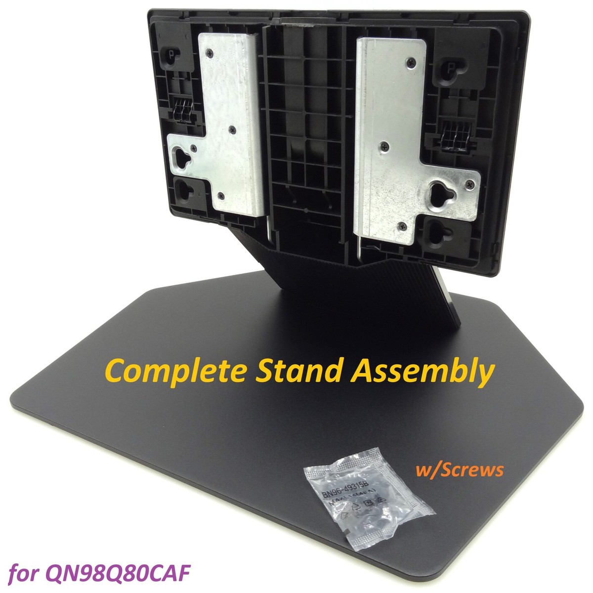 WS ひなろじ デッキ 調整パーツ付 フルノーマル Samsung QN98Q80C Stand Base Assembly w/Screws [BN96-57201A / BN96
