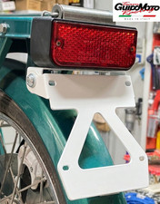 PORTATARGA BIANCO REGOLABILE CICLOMOTORI CIAO P PX SI FL BRAVO FL GMC0369