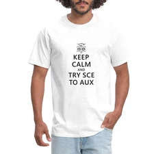 Keep Calm And Try SCE To Aux Apollo 12 Space Men's T-Shirt