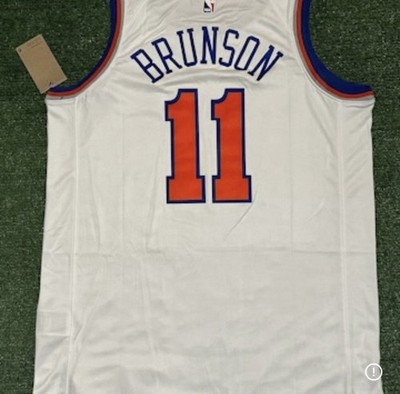 Jalen Brunson New York Knicks Nike Association Jersey Size M | eBay