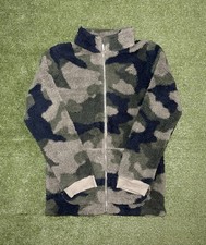 Columbia Camo Rugged Ridge II Sherpa Fleece Full Zip Jacket Youth Size XL