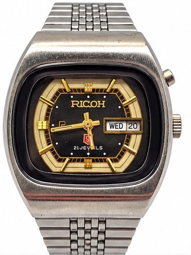 て*ぃ様 RICOH 稼働 タンクローマン ヴィンテージ スクエア Ricoh Square Wristwatches for sale | eBay