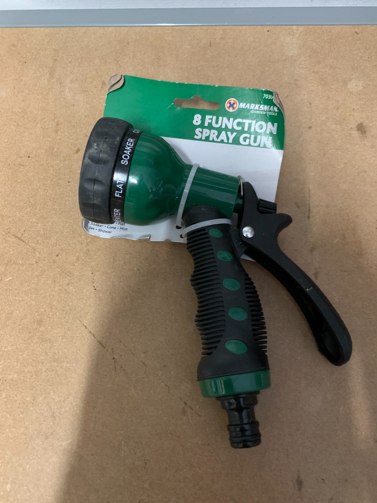 8 Function Spray Nozzle - Water Hose Gun Multi Pattern Garden Adjustable Mist