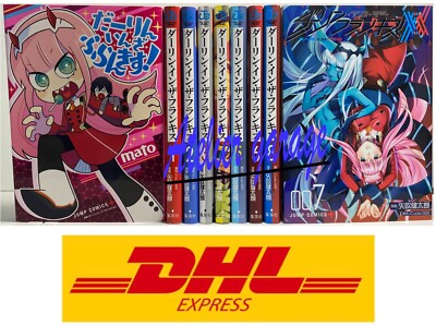 USED Darling In The Franxx Frankis Vol.1-8+Spin-off 4 Koma 9 Set Japanese Manga