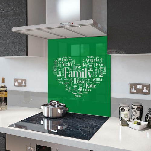 Premier Range Your Own Word Collage On A Glass Splashback - Picture 2 of 4