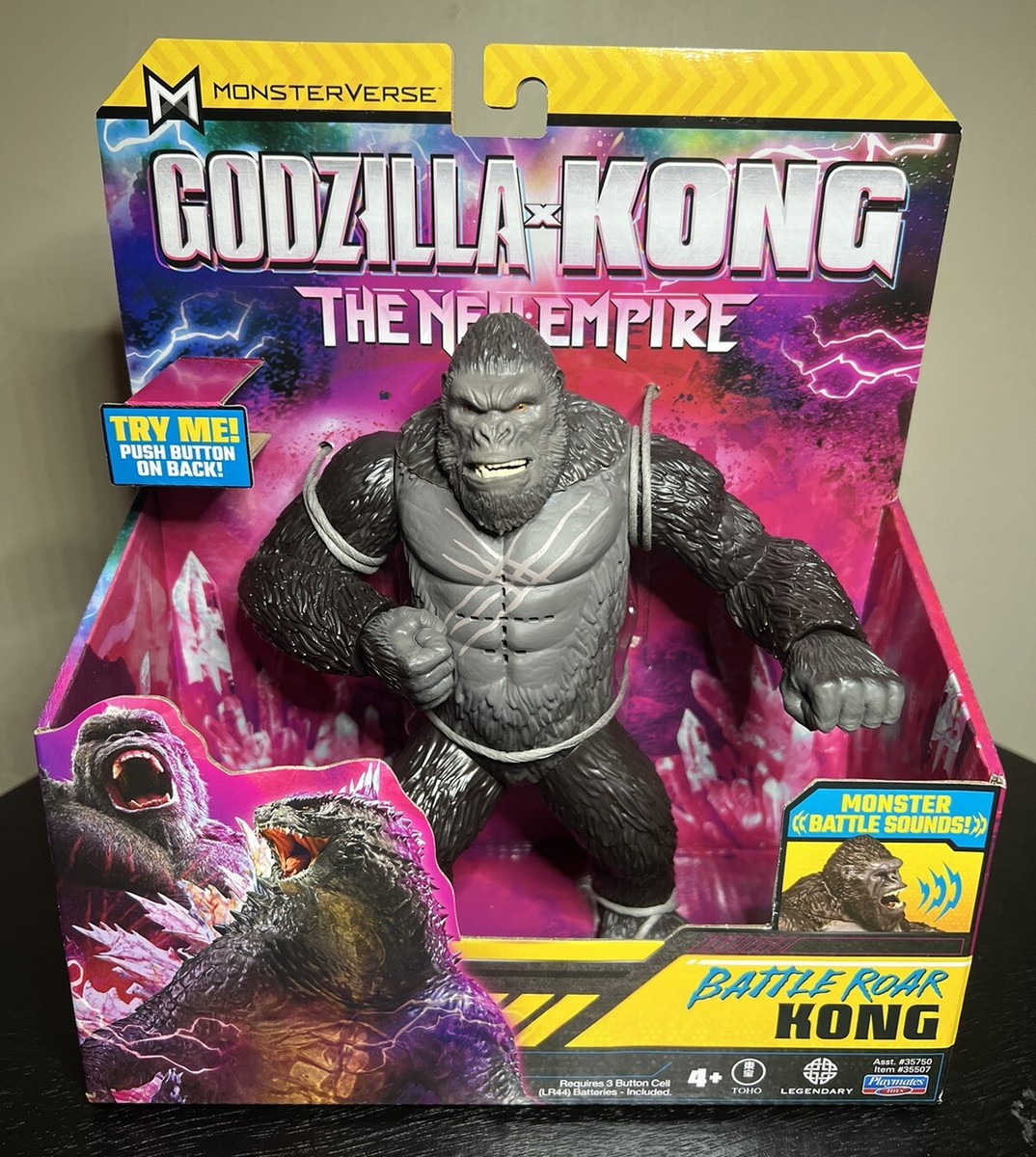 NEW Playmates Godzilla x Kong: The New Empire Battle Roar