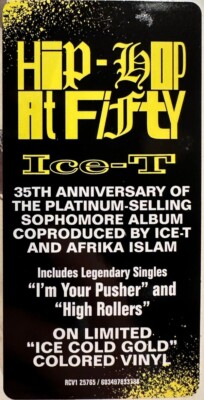 Ice-T ‎– Power LP - Limited Colored Vinyl Album - SEALED NEW