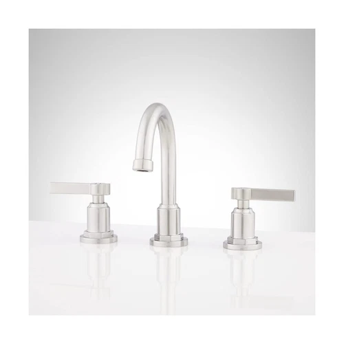 Signature Hardware 447887 Greyfield 1.2 GPM Widespread Bathroom Faucet with M... - Picture 1 of 9