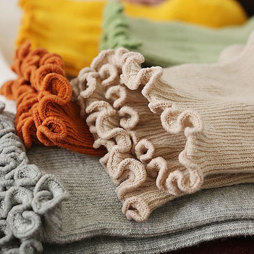 Rutschfeste Damen-Söckchen Mit Rüschen Kurze Knöchel-Schlauchsocken Tief ⑱ - Bild 14 von 29